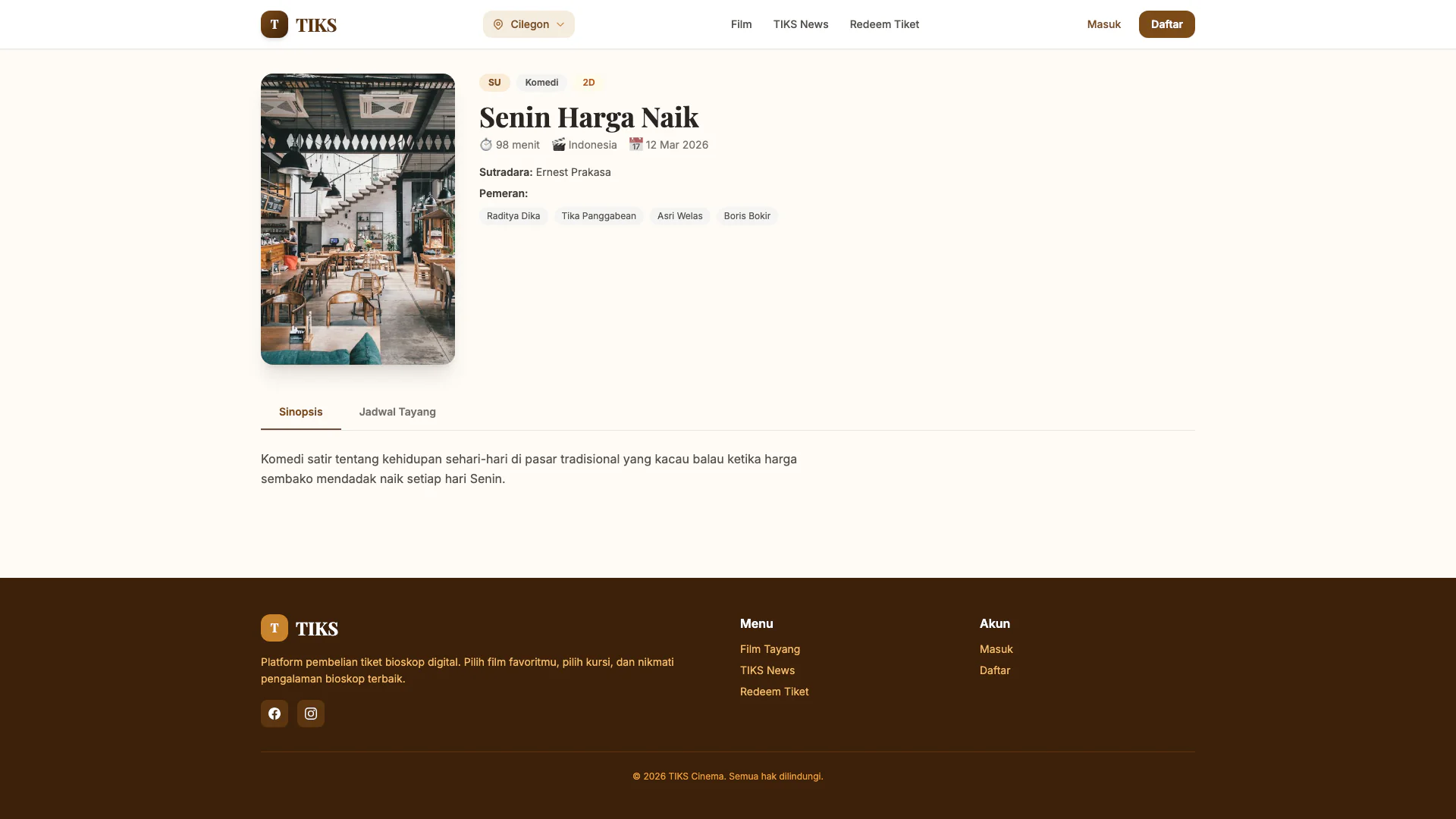Gallery Web Beli Tiket Bioskop Online