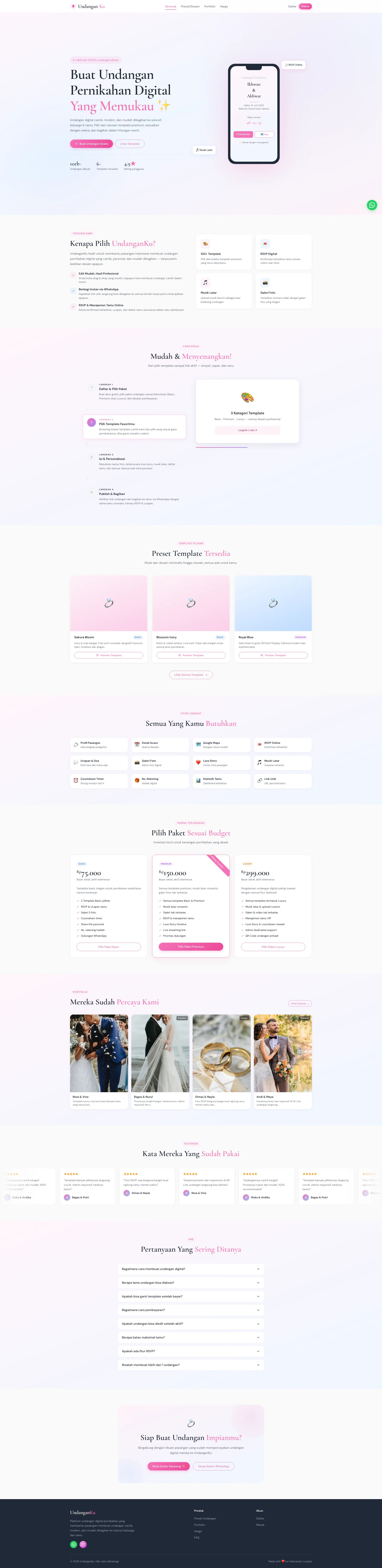 Web Undangan Digital Builder