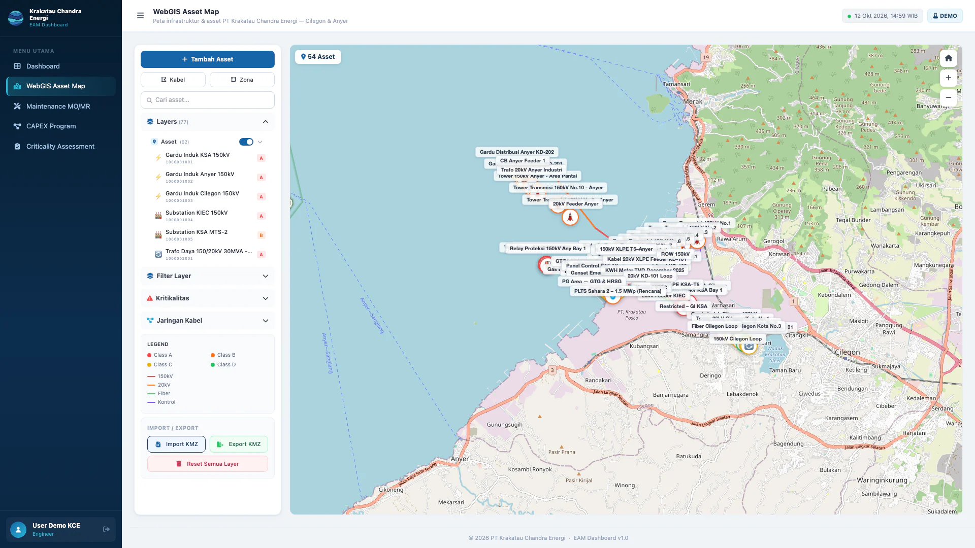 Web GIS Peta Manajemen Aset